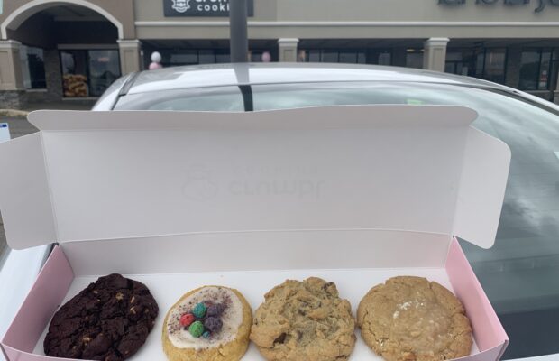 We tried Crumbl Cookies!